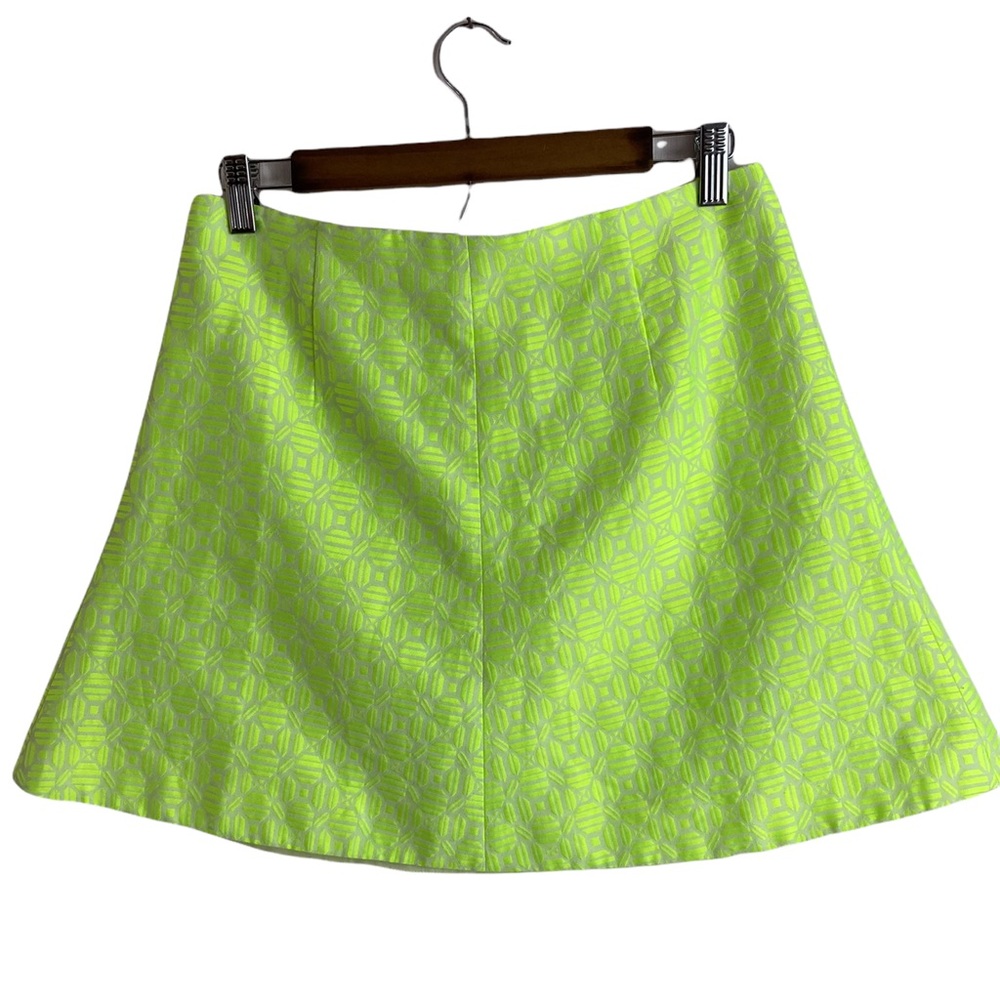 J. Crew Neon Flute Skirt